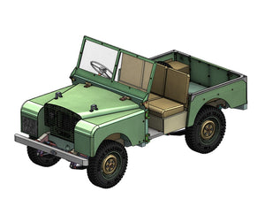 Armortek Fahrzeugbausatz 1950 Series 1 80" im Maßstab 1:6, Foto 11 von 12