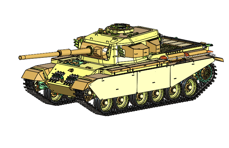 Illustration of the Armortek 1/6 scale Centurion Mk5