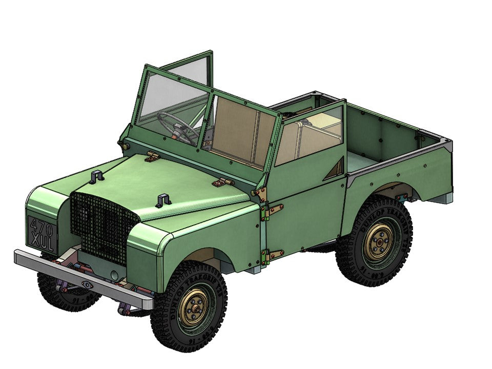 Kit Armortek à l'échelle 1:6 de la voiture 1950 Series 1 80", photo 9 sur 12