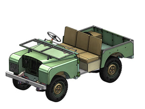 Kit Armortek à l'échelle 1:6 de la voiture 1950 Series 1 80", photo 12 sur 12